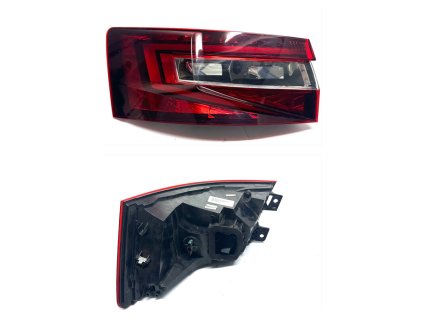 69517 3v5945207 left rear light skoda superb iii