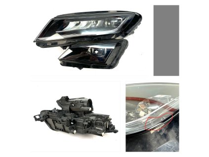 69817 566941015e led headlight skoda kodiaq 565 levy