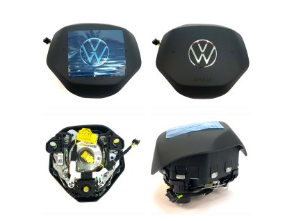 760880201H XEA Steering wheel airbag VW TOUAREG (Airbag setup + electrical harness)