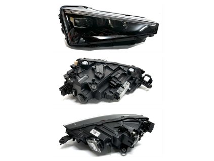 200657 657941016c right full led headlight skoda scala