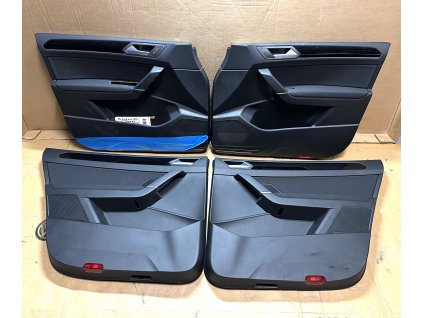 201807 4 tapecirung set vw touran 5t ambient orientation lighting front