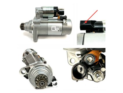 202176 02m911024b motor starter strater