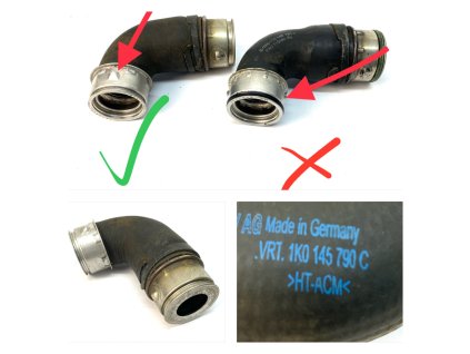 56516 1k0145790c pressure hose