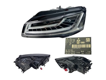 205564 4h0941773b left front led headlight audi a8