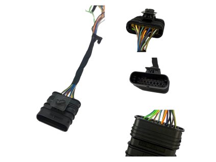 206341 a0001534524 repair harness for front bumper mercedes benz