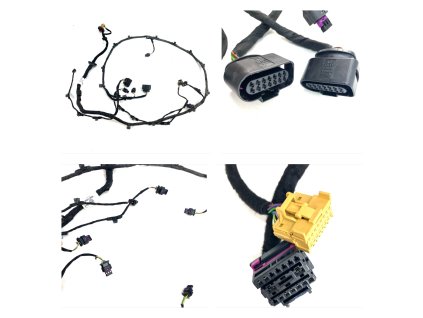 62195 760971104h vw touareg 760 rear cablewith pdc wiring