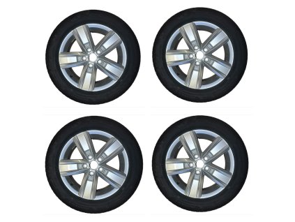 207643 7e0601025ab wheel and tyre set 215 60 r17 c