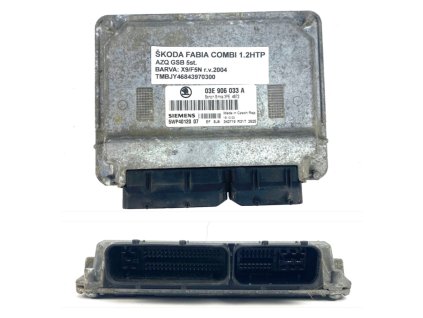60299 03e906033a engine control unit skoda fabia 1