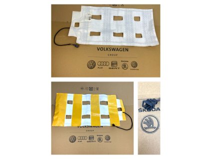 61946 1z0963561d skoda octavia ii rear seat seat cover