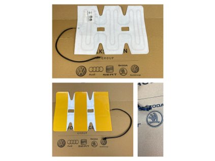 61940 1z0963567d skoda octavia ii rear seat backrest cover