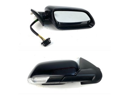 59450 1z1857502bk mirror skoda octavia ii 7 pin right
