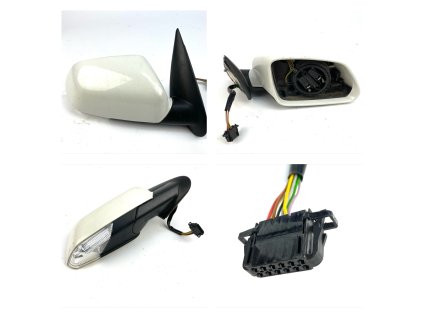 59435 1z1857502bm mirror skoda octavia ii 8 pin right
