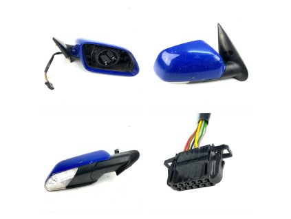 59438 1z1857502bm mirror skoda octavia ii 8 pin right