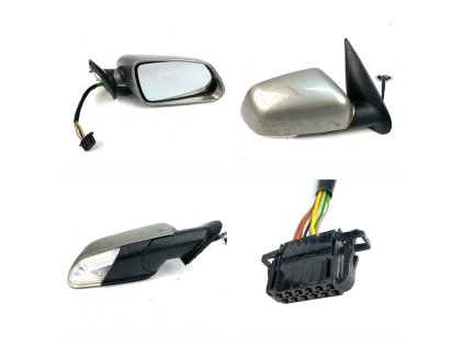 59444 1z1857502bm mirror skoda octavia ii 8 pin right