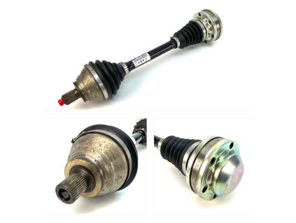 63668 2k0407271e left front axle