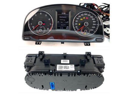 60755 2k5920876mx alarm clock instrument panel vw caddy
