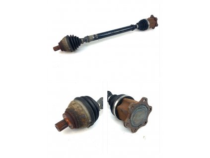 59858 3c0407272ak semi-axle right front