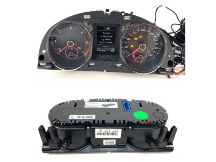 60479 3c0920872g alarm clock instrument panel vw passat 3c