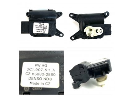 60494 3c1907511a v107 servo motor for window defroster