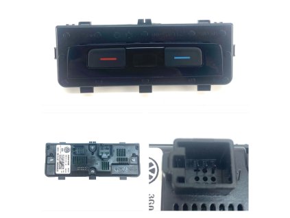 64283 3g0907049d climatronic rear heater control