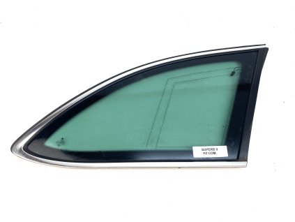 59372 3t9845298 side fixed glass with seal skoda superb ii combi