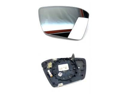 59003 3v0857521c glass mirror skoda superb iii spherical