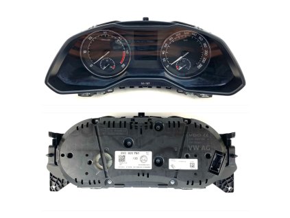 59009 3v0920751 alarm clock instrument panel skoda superb iii