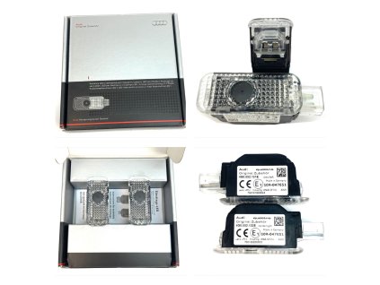 62717 4g0052130h set led audi quattro door light