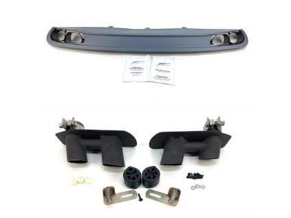 59561 4g0801130 audi a6 4g abt spoiler with end exhaust