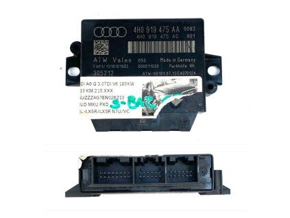 60236 4h0919475aa driver's unit for parking assist audi