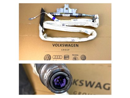 61814 4l0880741a ceiling airbag audi q7 left