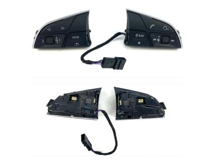 61778 4m0951523 multifunction steering wheel audi