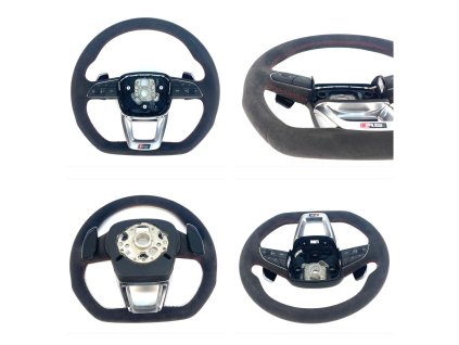 64019 4m8419091ae steering wheel audi rsq8 alcantara