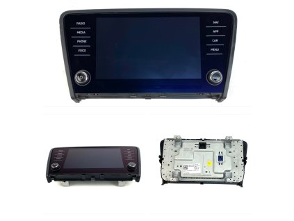 61271 5e0919605m lcd panel amundsen skoda octavia iii