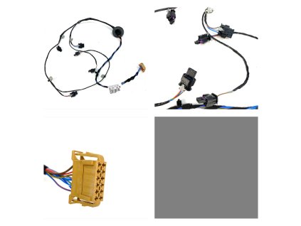 57512 5e0971104ab rear cablewith pdc wiring octavia iii