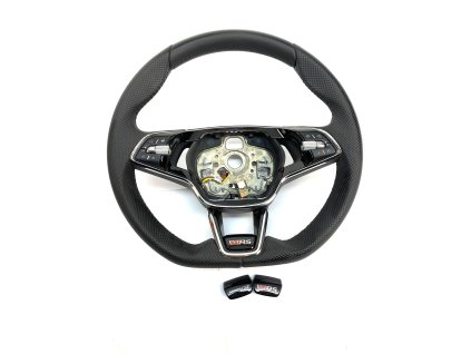 5E3419093AG Multifunction heated steering wheel RS with perforations (SPORT LINE TICKETS)