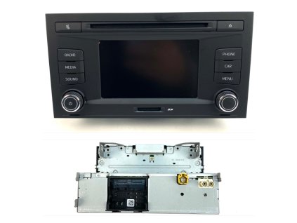 62330 5f0035869 seat leon radio touch screen