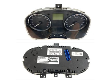 58892 5j0920810d alarm clock instrument panel skoda fabia ii roomster