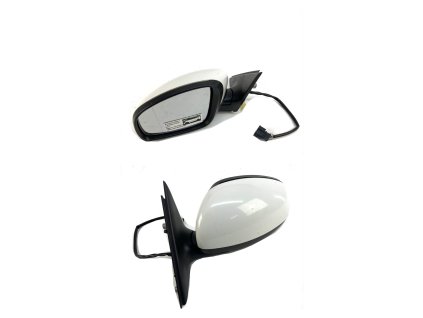 58883 5j1857507e mirror skoda fabia ii left 5 pin