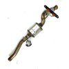 31080 7n0254501nx exhaust with flap catalytic converter