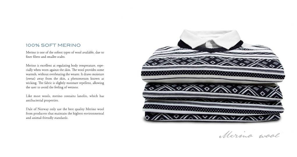 Detail Merino pleteniny