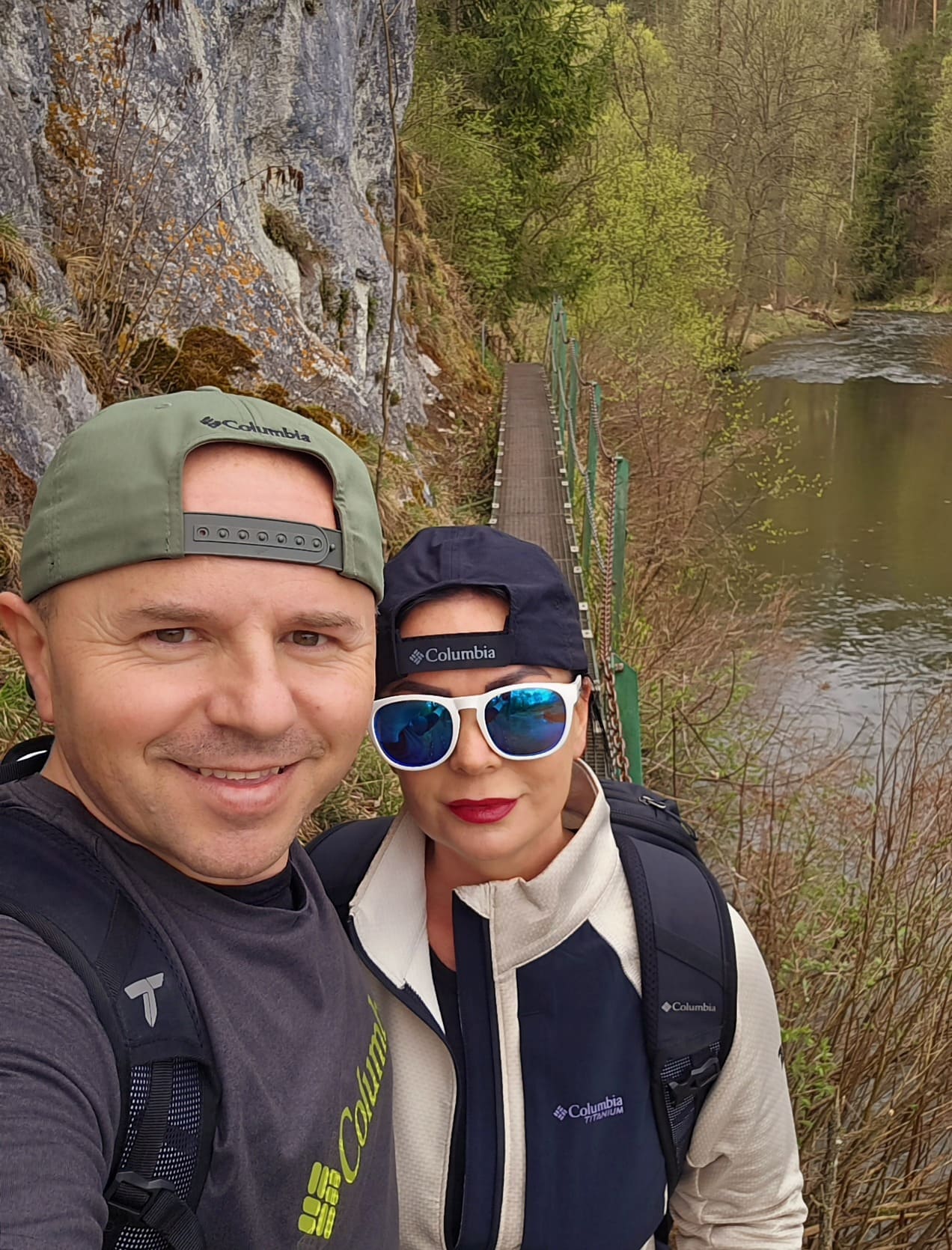 Selfie ambasádorov Columbia na turistike v Slovenskom raji
