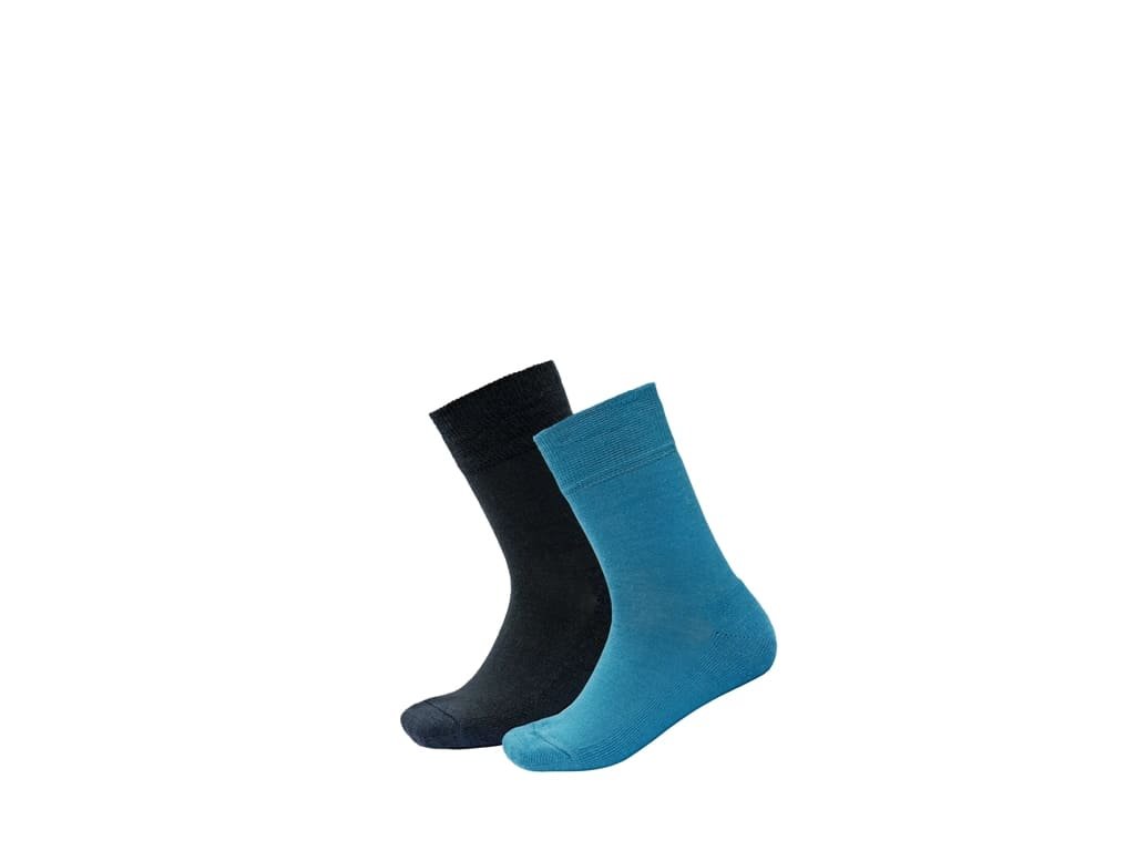 Devold Daily Merino Medium Sock 2Pk Detské Stredne Vysoké Duo pack Ponožky (Color Moon Mix, Veľkosť 25-27)