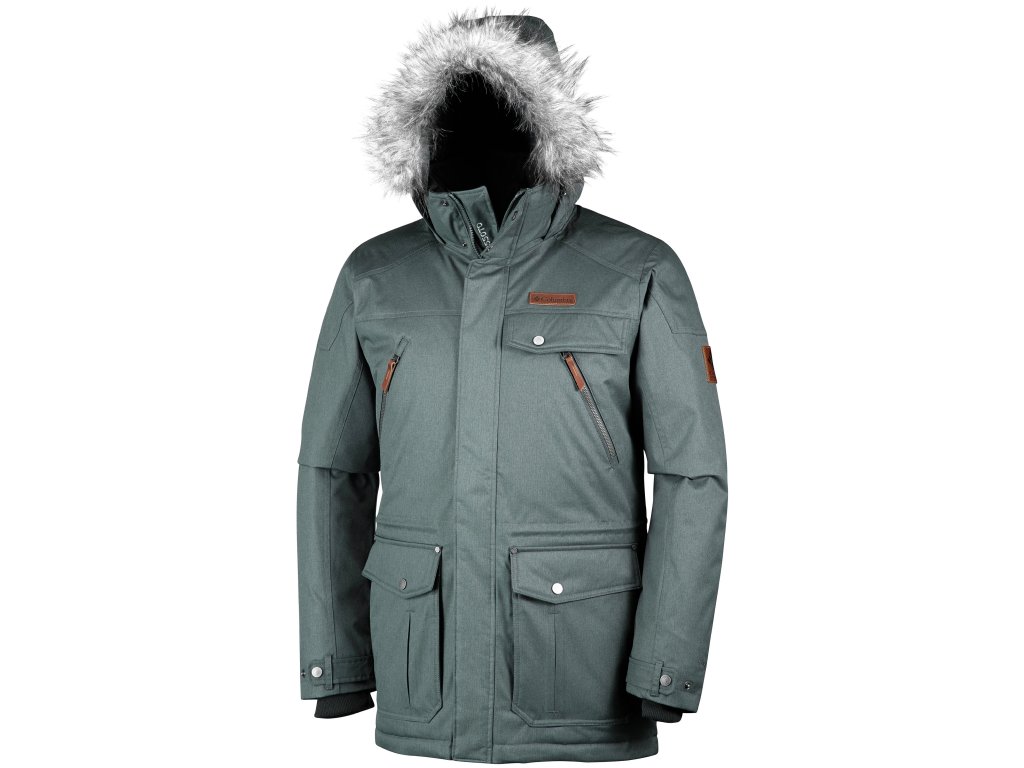 Barlow Pass 550 TurboDown™ Jacket Pánska zimná bunda s membránou (Color Sivočierna, INT XXL)