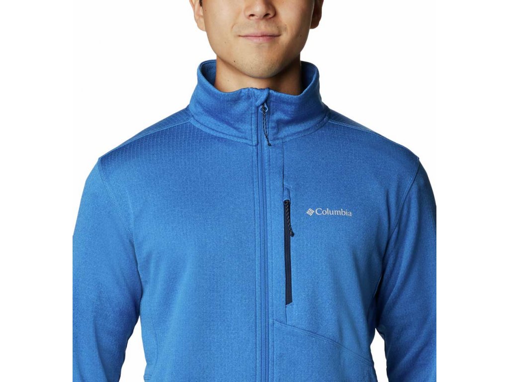 Columbia Park View™ Fleece Full Zip Pánska Flisová Bunda (Color Collegiate Navy Heather, INT XXL)