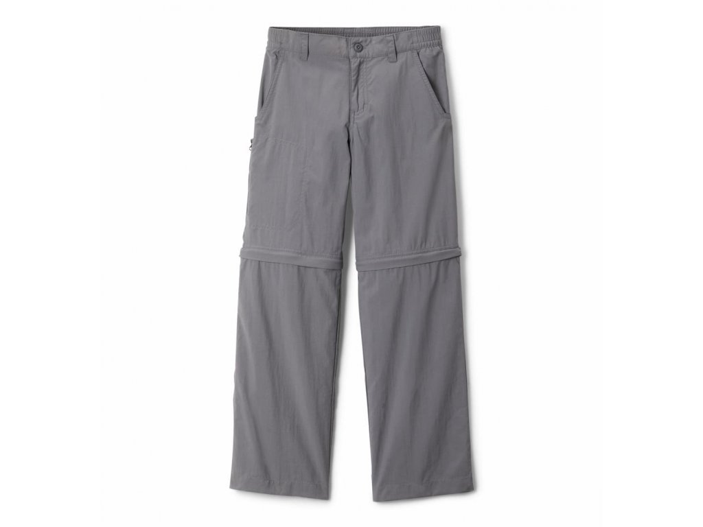 Columbia Silver Ridge™ IV Convertible Pant 188736 Detské Nohavice (Color City Grey, Dĺžka v palcoch 32", INT XXS)