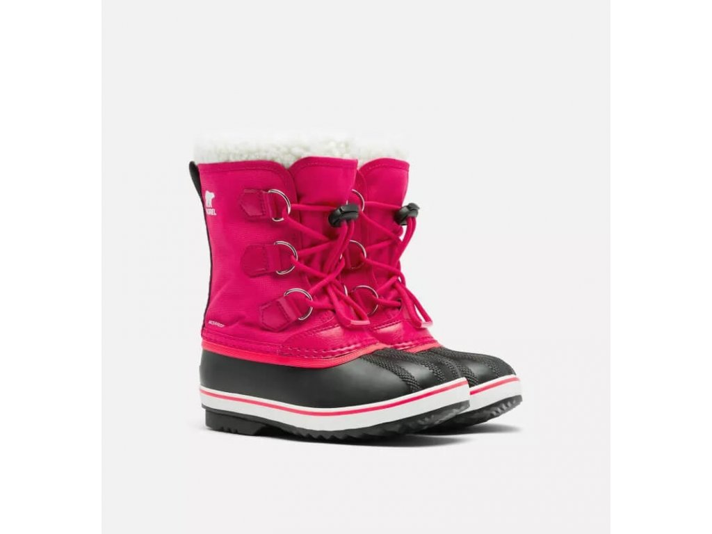 YOUTH YOOT PAC™ NYLON BOOT Junior Zimná Obuv (Color Bright Rose, Veľkosť obuvi (EU Deti) 39)