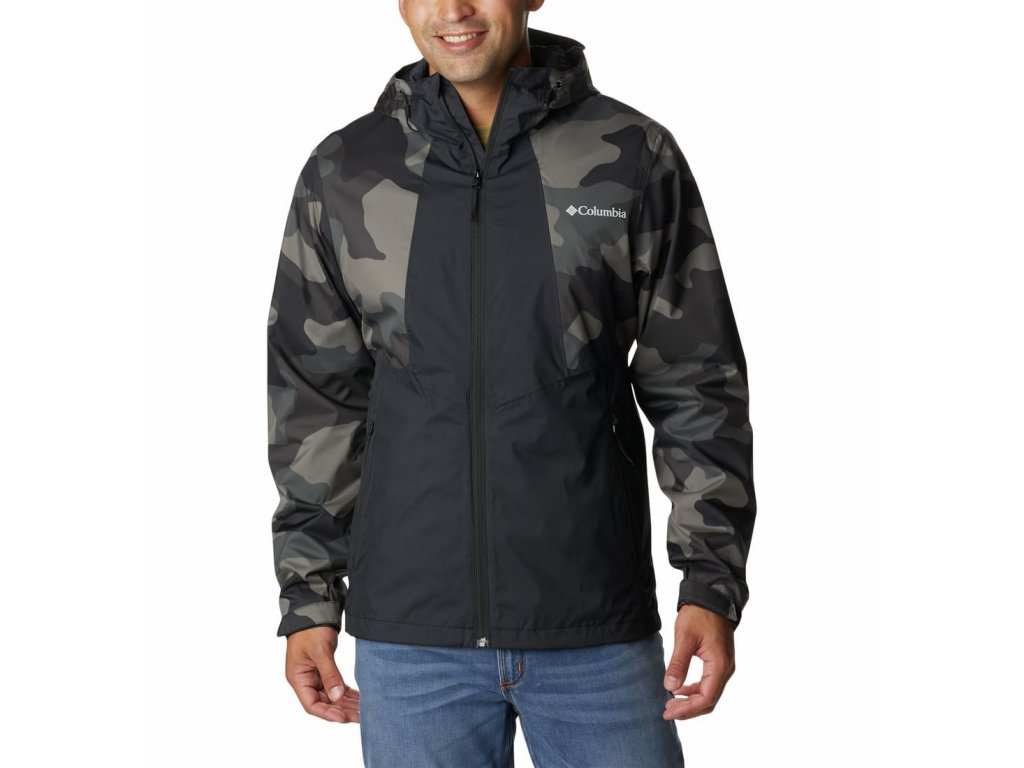 Columbia Inner Limits™ II Jacket Pánska Bunda s membránou (Color Jet Stream, Dark Mountain, Coll Navy, INT XXL)