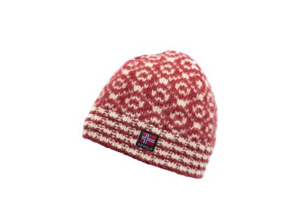 go 396 900 a 207a2 Hindberry, Offwhite Devold Svalbard Wool Beanie