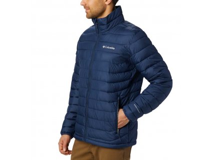 Columbia Powder Lite™ Jacket 169800 Pánska Bunda (Color Collegiate Navy, INT 6XL)